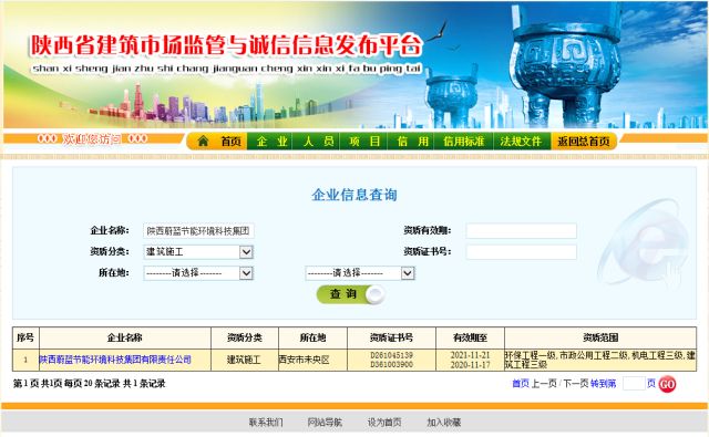 蔚蓝集团环保工程专业承包升级为一级资质